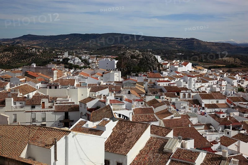 Municipality of Olvera in the province of Cadiz