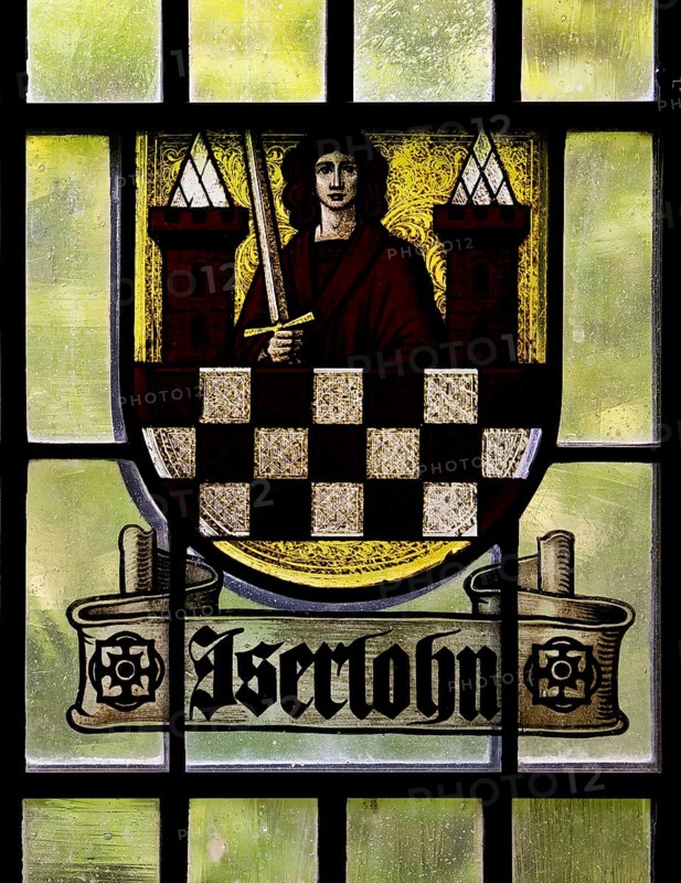 Historical coat of arms disc of Iserlohn
