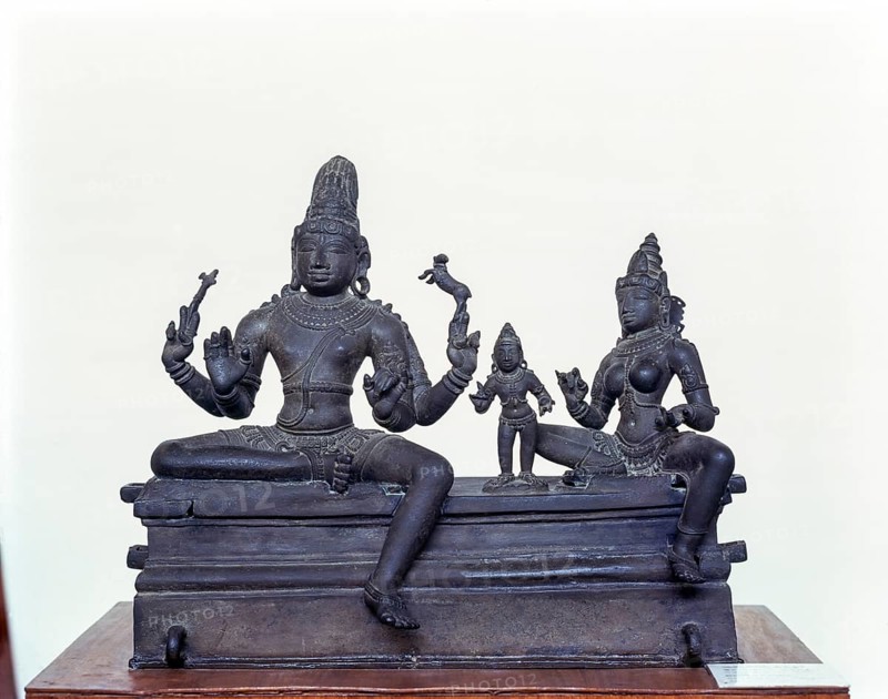 Somaskanda 1100A. D Bronze Sculpture India