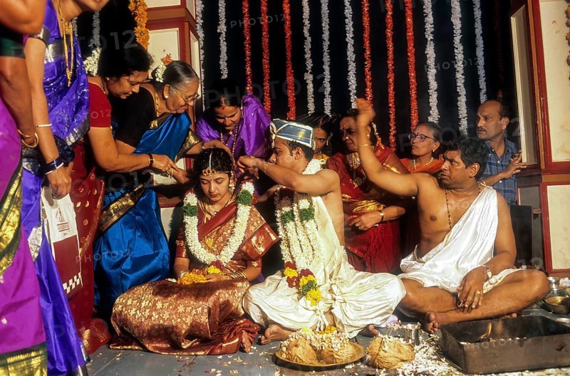 Wedding sequence of Udupi Madhwa Brahmin in Karnataka