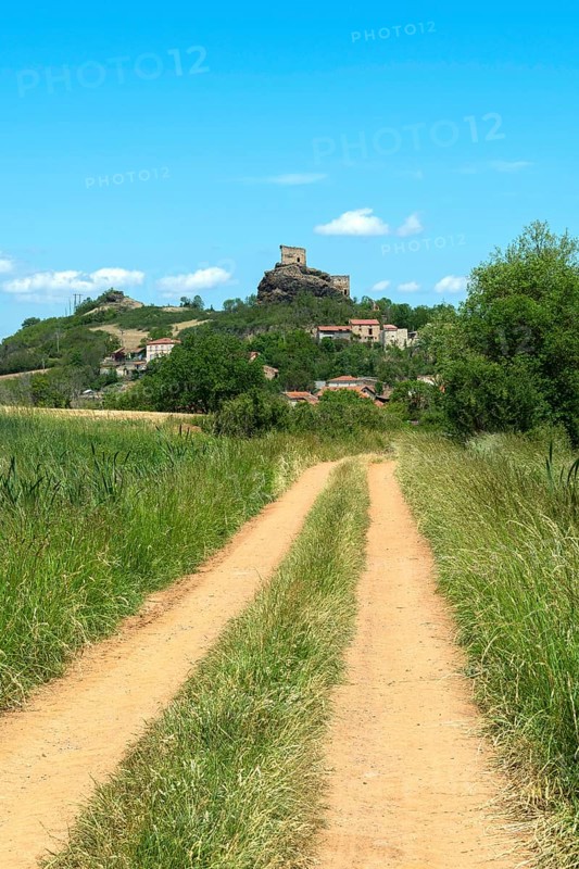 Laroche-Faugere castle. Â Bournoncle Saint Pierre near Brioude city