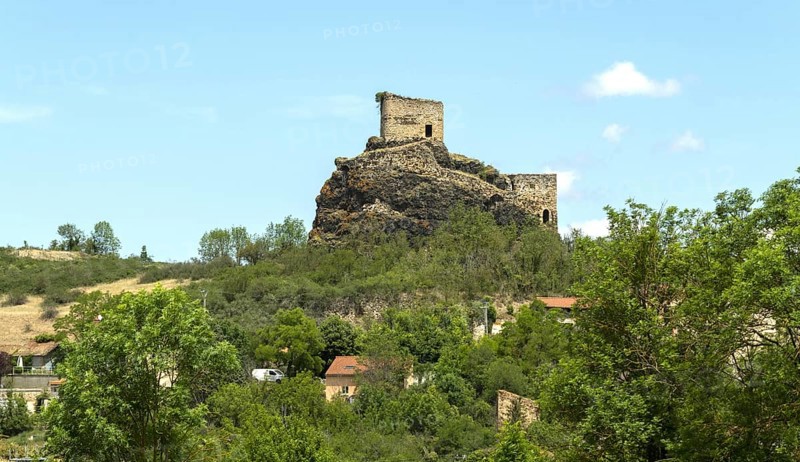 Laroche-Faugere castle. Â Bournoncle Saint Pierre near Brioude city