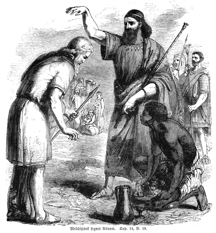 Melchizedek blesses Abram