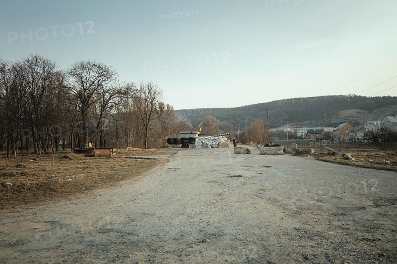 Roadblock in Solochiv