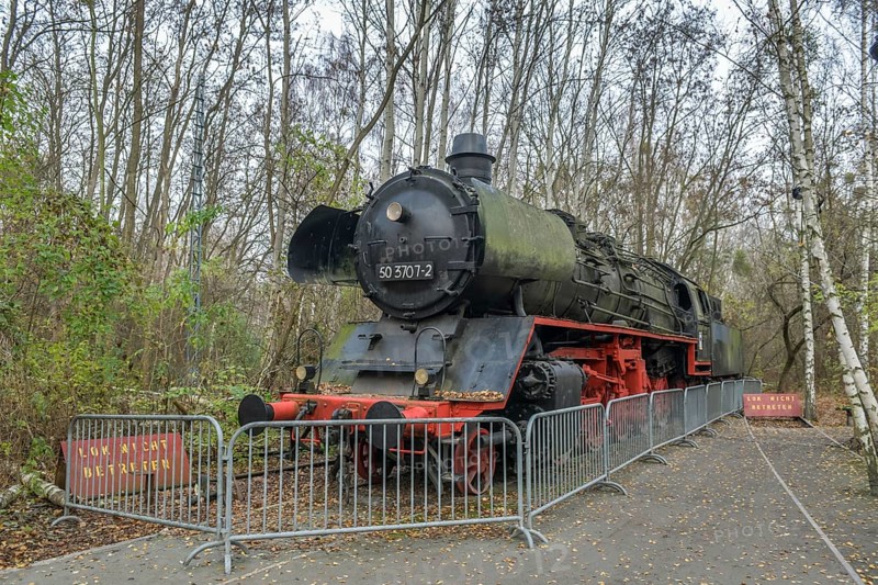 Discarded locomotive class 50