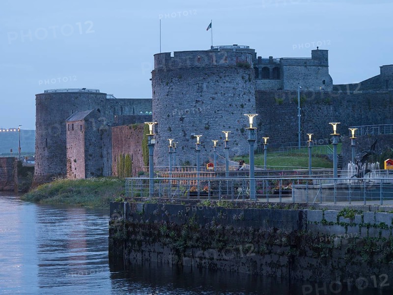 King John's Castle is a 13th century castle on King's Island on the River Shannon in Limerick
