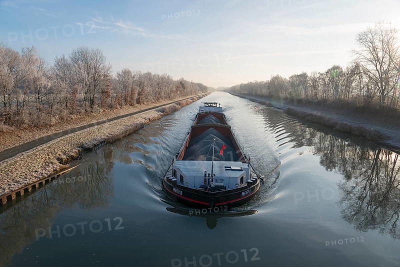 Ship on the Mittelland Canal