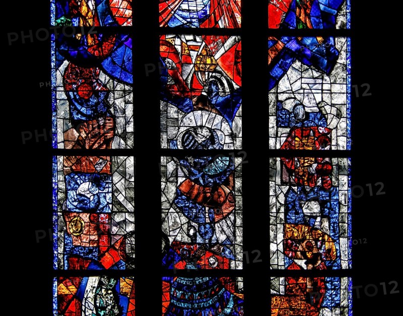 Fulfilment window by Peter Valentin Feuerstein in Ulm Cathedral