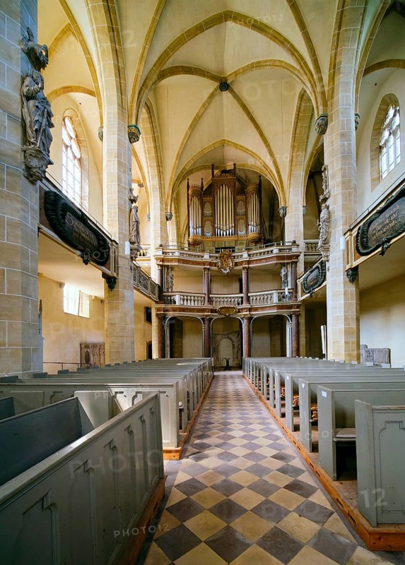 Halle Cathedral with Waeldner organ