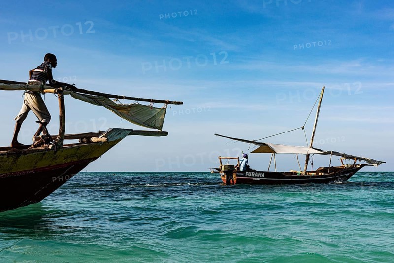 Fischerboote vor Nungwi