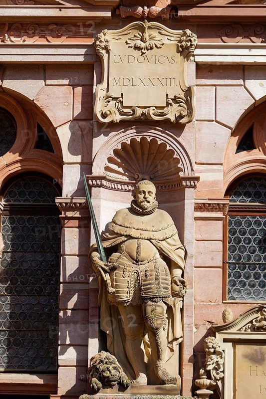 Sculpture of Count Palatine Louis VI 1539