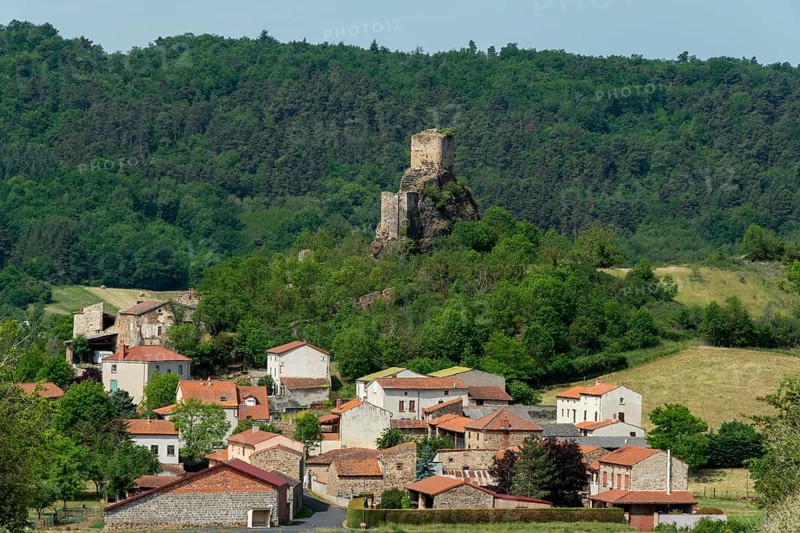 Laroche-Faugere castle. Â Bournoncle Saint Pierre near Brioude city