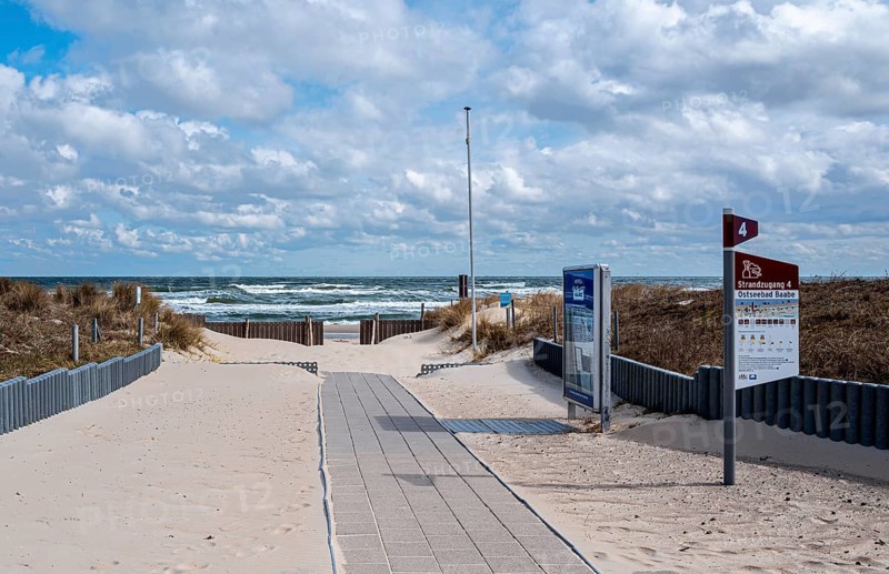 Strand und Ostsee bei Baabe