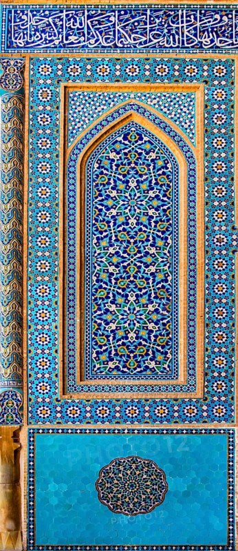Friday Mosque with Faience Mosaics