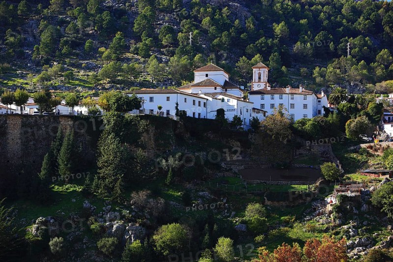 Town of Grazalema in the province of Cadiz
