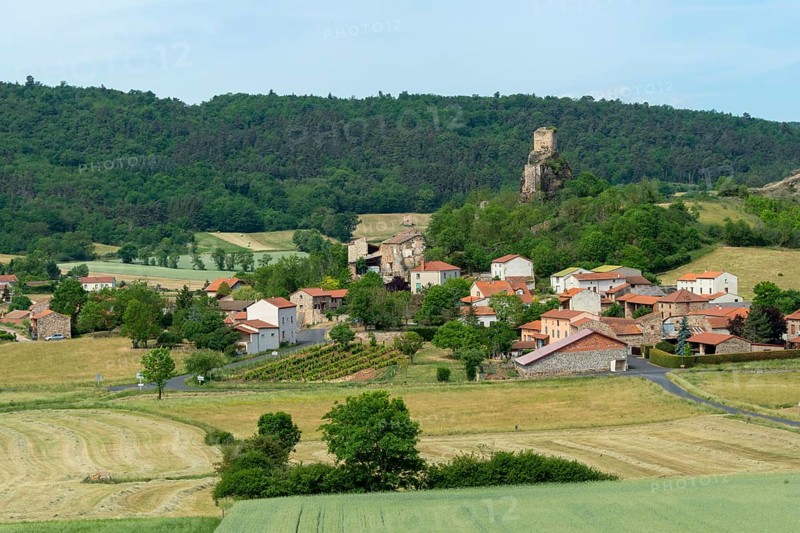 Laroche-Faugere castle. Â Bournoncle Saint Pierre near Brioude city