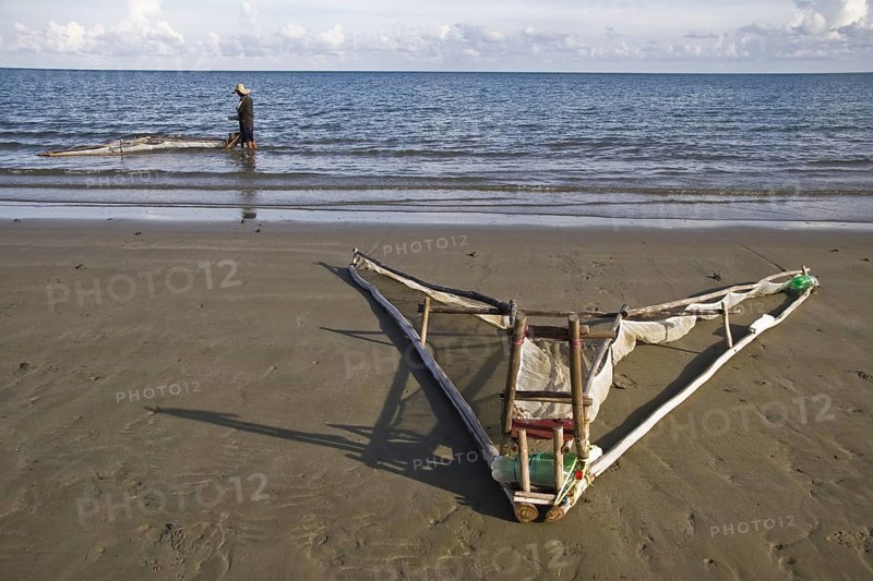 Push net used to catch Milkfish