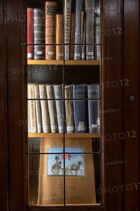 Library in the former residence of the camp commandant