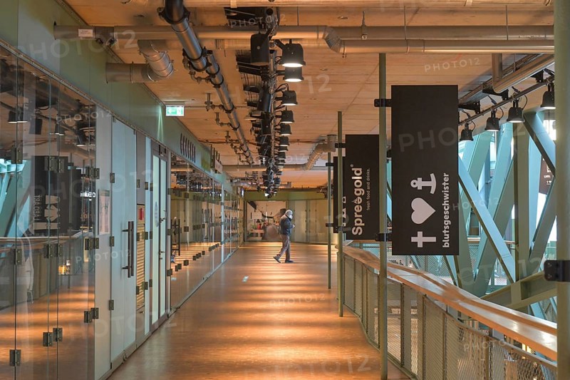 Closed Bikinihaus in the Lockdown at Corona times