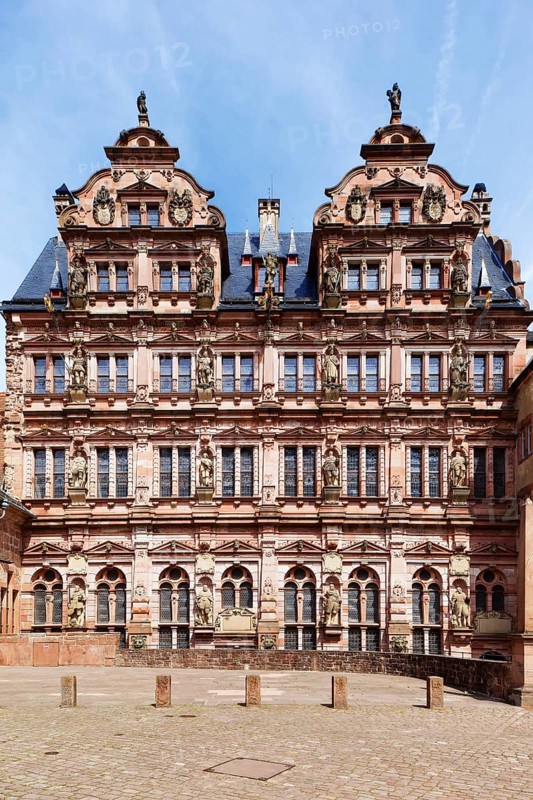 Friedrichsbau in the castle courtyard