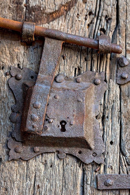 Rusty lap and bolt