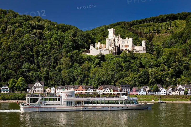 Neo-Gothic Stolzenfels Castle