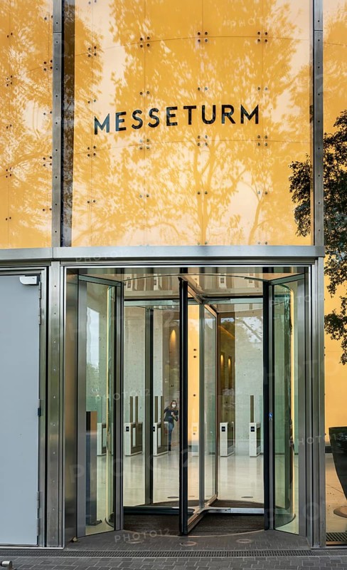 Entrance to the Messeturm in
