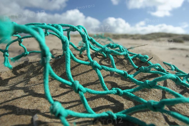 Trawl washed up on beach