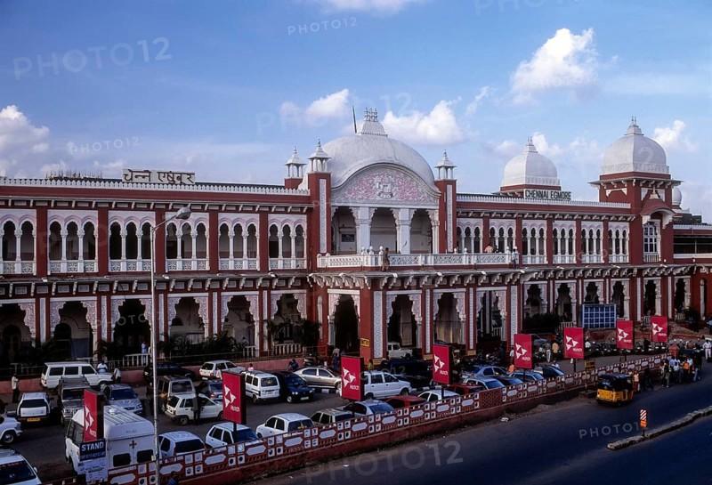Egmore Railway station built in 1890 in Chennai