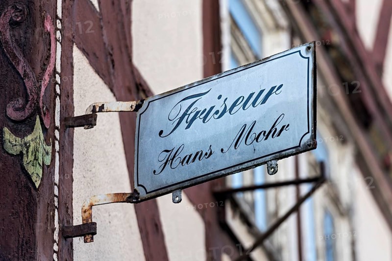 Altes Nasenschild