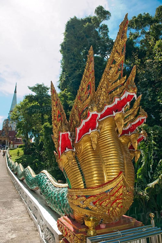 Naga statue