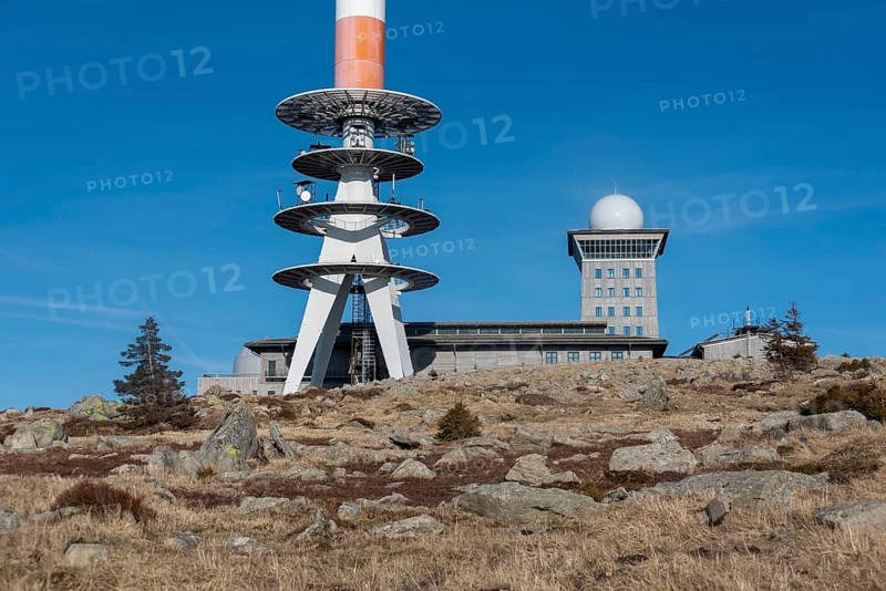 Sendemast auf dem Brocken