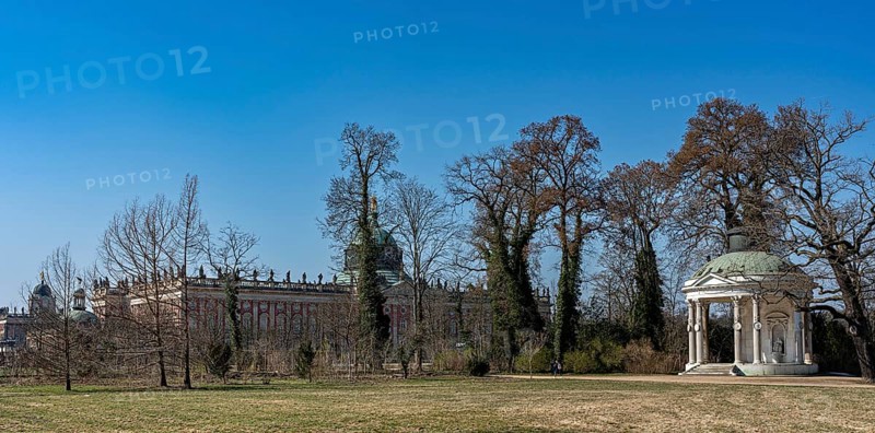 Temple of Friendship and Pavilion in Sanssouci Park