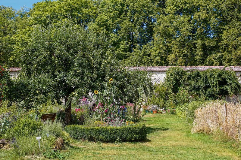 Kraeutergarten des ehemaligen Frauenklosters Inzigkofen