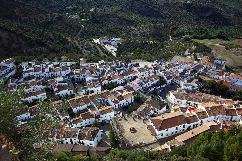 Municipality of Zahara de la Sierra in the province of Cadiz