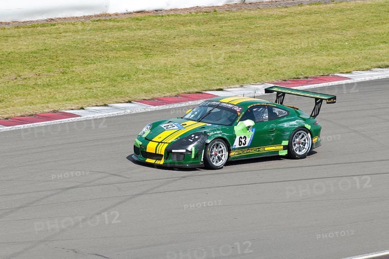 Porsche 911 GT3 R after accident