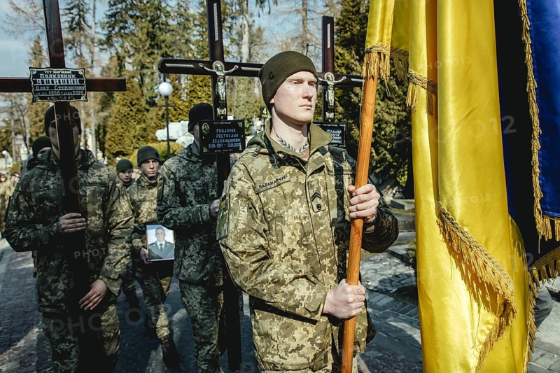 Burial of Oleg Yashchishin