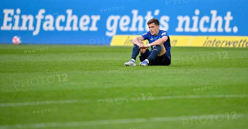 Enttaeuschung Christoph Baumgartner TSG 1899 Hoffenheim