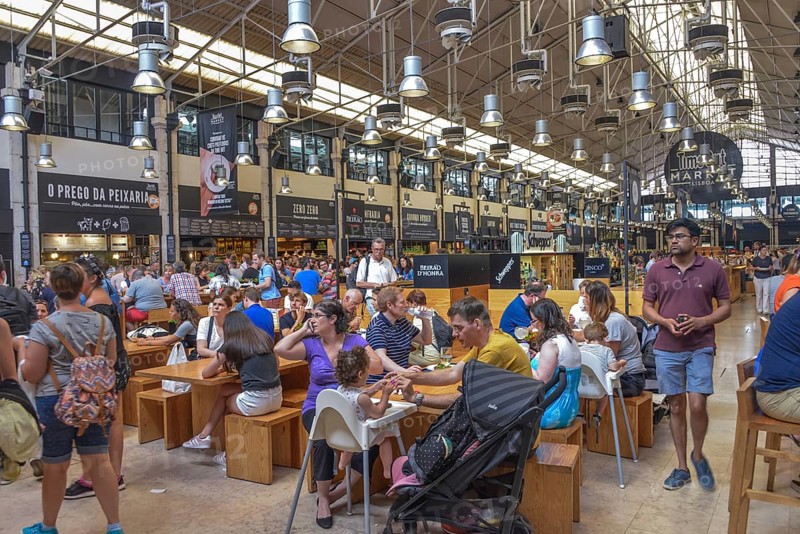 Market hall Mercado da Ribeira