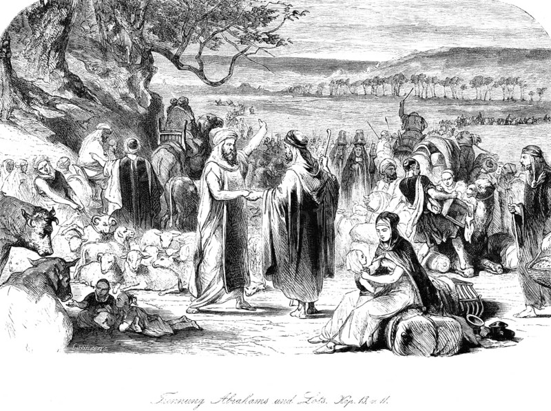 Separation of Abraham and Lot