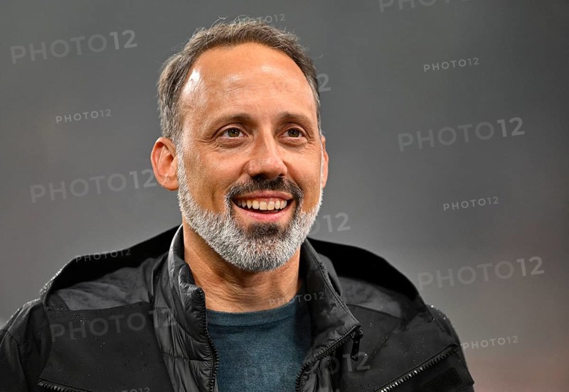 Trainer Coach Pellegrino Matarazzo VfB Stuttgart guter Laune