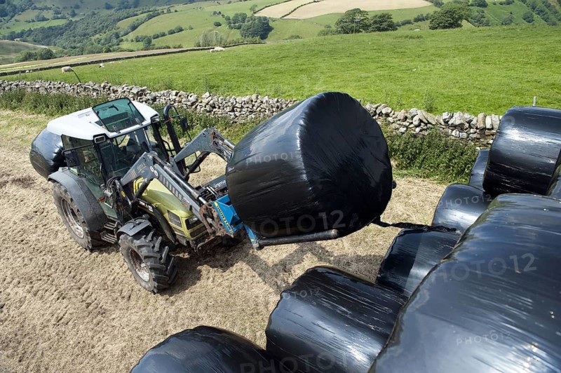 Hurlimann tractor with loader