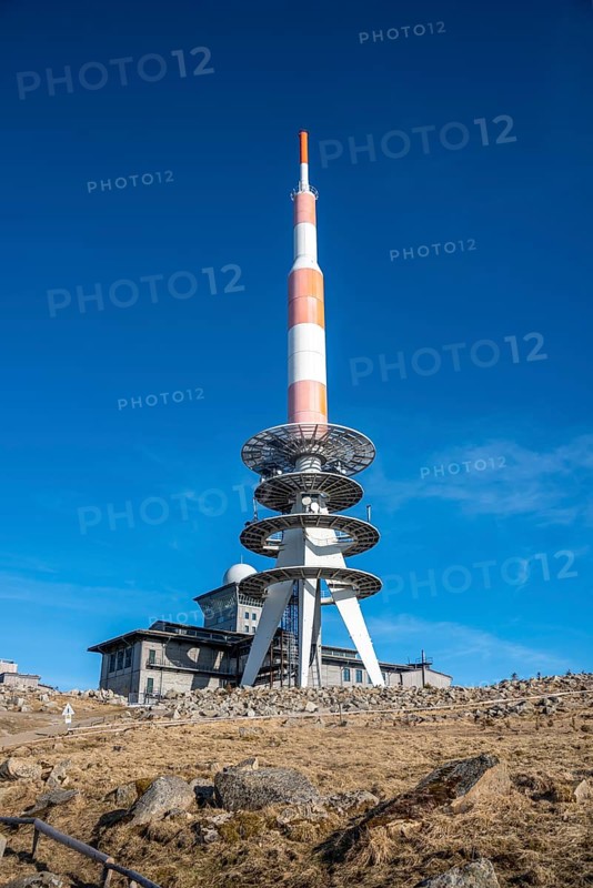 Sendemast auf dem Brocken