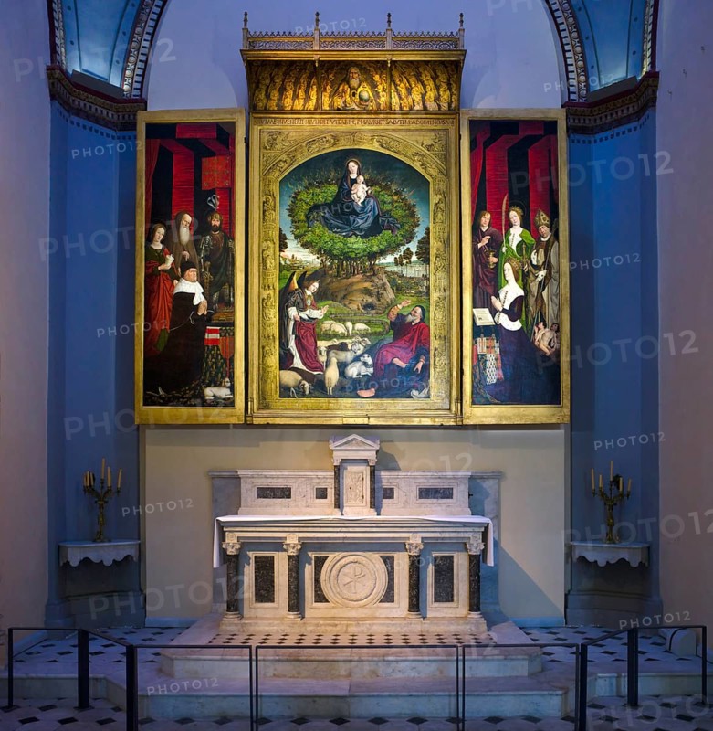 Triptych of the Burning Bush by Nicolas Froment
