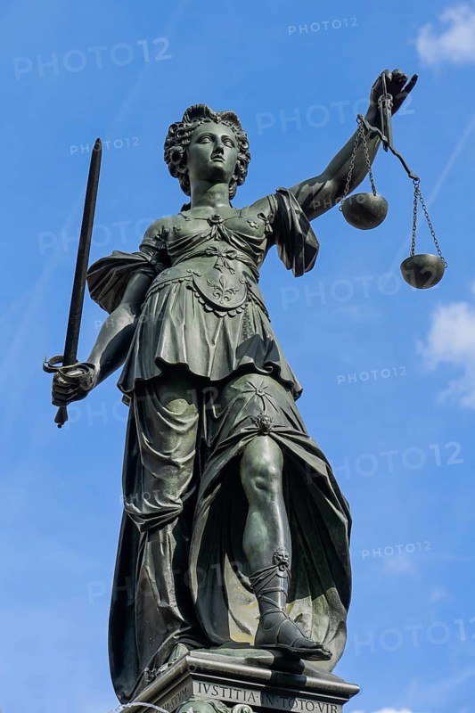 Fountain of Justice with Justitia
