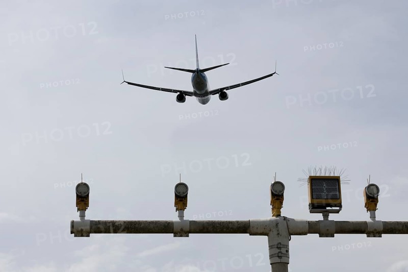 Aircraft taking off