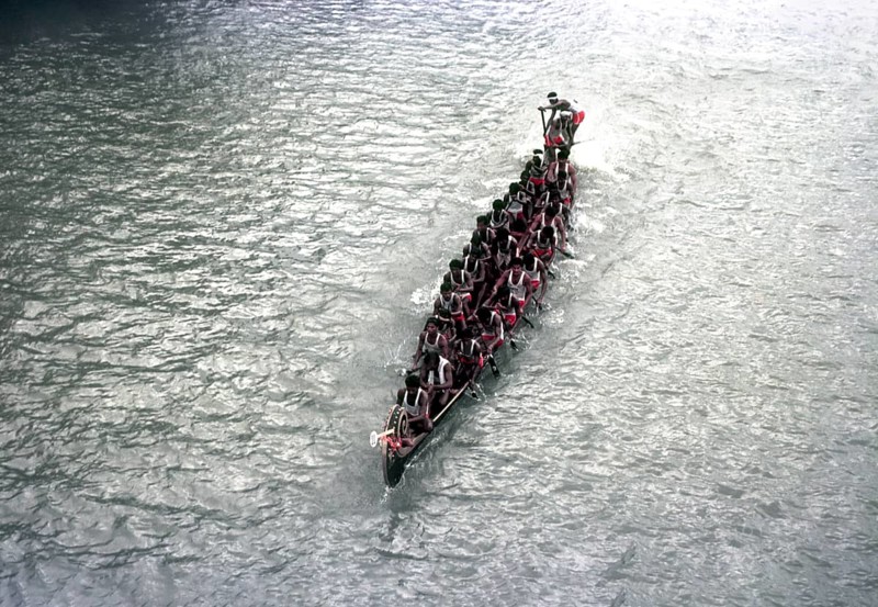 Boat race in Payippad near Haripad Kerala