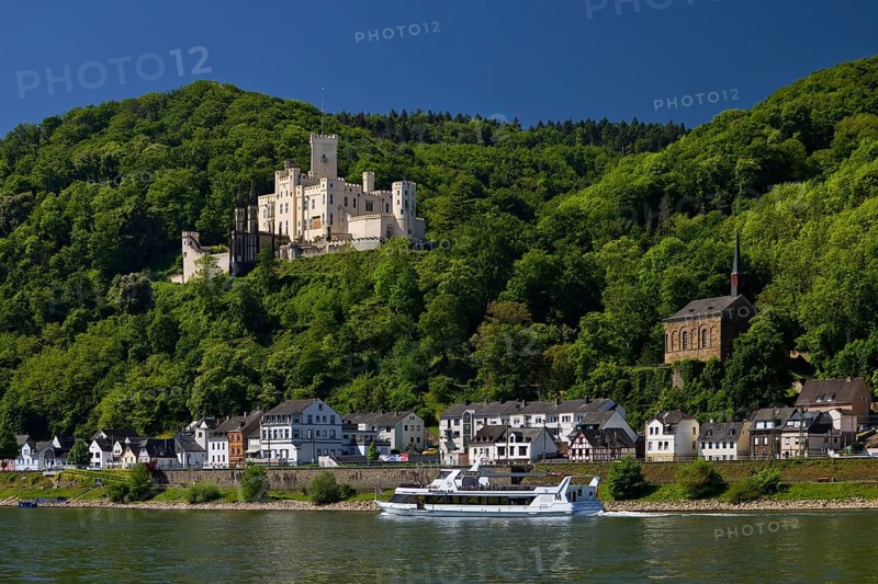 Neo-Gothic Stolzenfels Castle