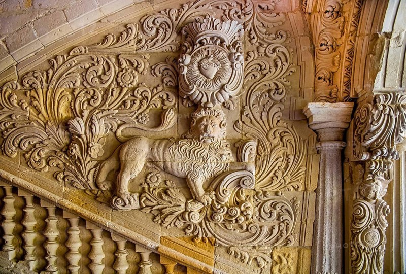 Staircase in the Jabalquinto Palace
