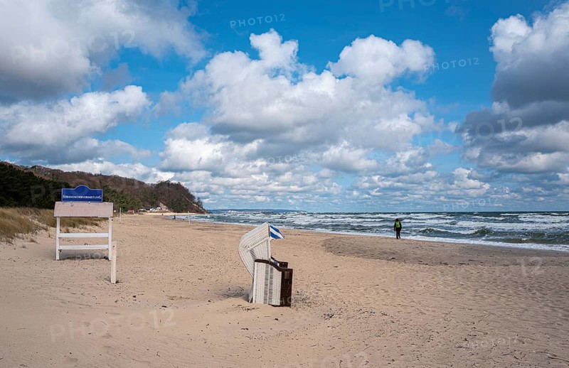 Strand und Ostsee bei Baabe